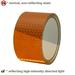 Oralite (Reflexite) V92-DB-COLORS Microprismatic Conspicuity Tape: 2 in x 15 ft. (Orange)