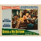 River Of No Return Lobbycard Marilyn Monroe (Yellow Gown) 1954 Tm And Copyright ï¿½20Th Century Fox Film Corp. All Rights Reserved./Courtesy Everett Collection Movie Poster Masterprint (14 x 11)