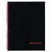 Black n Redâ€­ Hardcover Business Notebook Twin Wire 70 Sheets 11 x 8 1/2 Blackâ€¬â€¬â€¬â€¬â€¬â€¬