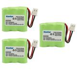 Kastar 3-Pack Ni-MH Battery 2/3AAA 3.6V 500mAh Replacement for Shortwave Radio Eton American Red Cross Microlink FR160 Eton Microlink ARCFR160WXR Eton Microlink FR150 Weather Radio