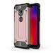 Moto G7 Play Case KAESAR Drop Protection Shockproof Sleek Slim-Fit Durable Anti-scratch Dual Layer Shockproof Dustproof Armor Case For Moto G7 Play (Rose Gold)