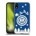 Head Case Designs Officially Licensed Inter Milan Christmas Jumper Santa Sleigh Soft Gel Case Compatible with Apple iPhone XR