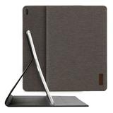 Dteck Slim Flip Case For iPad Air 3rd Generation & iPad Pro 10.5 inch Magnetic Closure Leather Folio Stand Case Cover Auto Wake Sleep Dark Gray