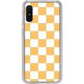 Skinit Checkerboard Yellow and White Checkerboard Galaxy A10e Clear Case