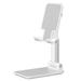 Bemz Phone Stand Compatible with AT&T Fusion Z (Foldable & Portable Desk Dock Cradle Holder with Touch Tool) - White