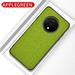 Ultra Thin Case for OnePlus 7T HD1907 Smartphone (6.55-Inch) - Plastic/Silicone/Fabric Composite Case Slim Fit Lightweight Scratch Resistant Cell Phone Cover Sleeve (Green)