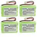 Kastar 4-Pack Battery Replacement for AT&T E5982 E598-2 E6001 E6002 E6012 E6012B E6013 E6013b E6014 SynJ SB67108 SynJ SB67118 SynJ SB67128 SynJ SB67138 SynJ SB67148 SYNJ-BB1 SYNJ-BB2 SYNJ-BB3