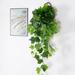 Artificial Ivy Leaf Garland Plants Vine Hanging Wedding Garland Fake Foliage Flowers Home Kitchen Garden Office Wall Decor Artificial Plants and Flowers