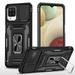 Mantto for Samsung Galaxy A12 Case with Kickstand [Military Grade] Built-in 360Â° Rotate Ring Kickstand Magnetic Protection Cover Case for Samsung Galaxy A12 Black