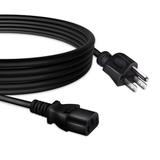 CJP-Geek 5ft/1.5m UL Listed AC IN Power Cord Outlet Socket Cable Plug Lead compatible with Swann NVR8-7200 SWNVK-872004 SWNVR-87200H SWNVR-87200H-US 8 Channel Video Recorder Security System