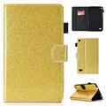 Folio Case for Amazon Kindle Paperwhite All Version (Not for Paperwhite 2018 10th Gen) Allytech Ultra Slim Lightweight Glitter Leather Auto Sleep Wake Smart Cover For Kindle Paperwhite 1 2 3 Gold