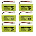 Kastar 6-Pack BT184342 / BT284342 Battery Replacement for Uniden 8301 8310 BT101 BT1011 BT1018 CX300 DCX300 DCX400 DECT 3000 DECT 3080-2 DECT 6.0 DECT3080 DECT-3080 DECT30802 DECT-3080-2 DECT3080-2