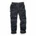 Scruffs - Pro Flex Plus Holster Trouser Black - 34R