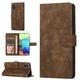 Samsung A71 Wallet Case 5G Luxury RFID Blocking Card Holder Slot Stand Premium PU Leather & Soft TPU Back Shockproof Flip Folio Book Magnetic Cover For Samsung Galaxy A71 5G Brown