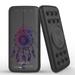 INFUZE Qi Wireless Portable Charger for AT&T Fusion 5G External Battery (12000 mAh 18W Power Delivery USB-C/USB-A Quick Charge 3.0 Ports Suction Cups) - Purple Dreamcatcher