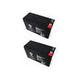 SPS Brand 12V 9Ah Replacement Battery (SG1290FP) for Black & Decker JUS350B Replacement (2 pack)