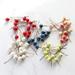 NUZYZ 100Pcs/Bag Artificial Berries Beautiful Ornamental Nice-looking Handmade Imitation Fruits Berries for Wedding