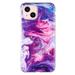 Dteck Case Compatible for iPhone 13 6.1 inch Shockproof Flexible Soft Rubber Silicone TPU Stylish Marble Pattern Slim Cover. For iPhone 13 F