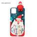 TureClos Christmas Mobile Phone Case Snowflake Santa Claus TPU Protective Cover Replacement for iPhone 11 6.1 Type 7