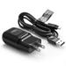 LG Micro USB Travel Charger Adapter with Cable OEM MCS-04 Black - New