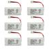 Kastar 6-Pack Battery Replacement for 6204 6205 6209 6211 6215 6219 6221 6222 6225 6226 6228 6229 6245 6301 6321 6322 8013260000 80-1326-00-00 8013300100 80-1330-01-00 8300 831 8913260000