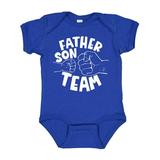 Inktastic Father s Day Father Son Team Parent Child Fist Bump Boys or Girls Baby Bodysuit
