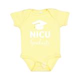 Inktastic Graduation Hat-nicu Graduate Boys or Girls Baby Bodysuit