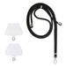 PWFE Phone Lanyard Universal Cell Phone Lanyard Crossbody Neck Strap Phone Charms with Tether Tab for Phones Full Coverage Case(Black1)