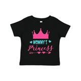 Inktastic Mommy s Princess Little Princess Crown Hearts Girls Toddler T-Shirt