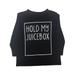 Infant Boys Black Hold My Juicebox T-Shirt Baby Tee Shirt 18m