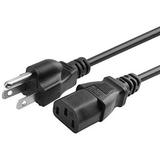 UPBRIGHT New AC Power Cord Cable Plug For LG BX286 BG630 XGA Resolution DLP LED Projector