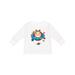 Inktastic UFO Space Bear Boys or Girls Long Sleeve Toddler T-Shirt