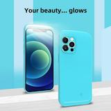 Mobile Selfie Light Soft TPU Cover Rechargeable Ring Light Case Luminous Phone Cover Anti-Scratch for IPhone 13 pro