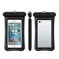 Transparent Cell Phone Waterproof Bag Water-resistant Case For Swimming Diving Surfing Skiing