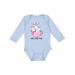 Inktastic Winter Cats in a Pink Teacup with Hearts Boys or Girls Long Sleeve Baby Bodysuit