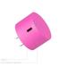 onn. 20W USB-C Wall Charger with Power Delivery Pink for iPhone models (13/12/11/SE/XS/XR/8 series) Samsung Sony and LG smartphone models foldable plug for on the go.