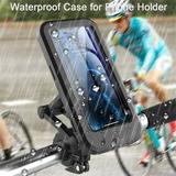 lulshou Motorcycle Handlebar Cell Phone Mount Case Bicycle Bracket