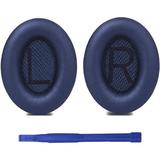 Adhiper QC35 Replacement EarPads Cushions Ear Pads Compatible with Boses QuietComfort 35/QuietComfort 35 II Headphones(Dark blue)