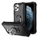 Allytech Compatible with iPhone 12 Pro Max Case 3 Layer Heavy Duty Shockproof Protective Ring Holder Kickstand Holster Case for Apple iPhone 12 Pro Max 2020 Release[6.7 inch] Black