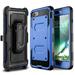 FIEWESEY for iPhone 8 Plus Case Rugged Holster Armor Cover[Full Body] [Heavy Duty Protection ] Bumper Case [Belt Swivel Clip] + [Kickstand] for iPhone iPhone 7 Plus/iPhone 8 Plus 5.5 Inch(Blue)
