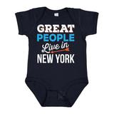 Inktastic New York Gift For Native Boys or Girls Baby Bodysuit