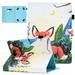 Universal Case for 7 Inch Tablet Allytech PU Leather Stand Wallet Case with Pen Holder for MatrixPad Z1/S7/ Voyager 7 inch/ Galaxy Tab 7 inch/ Mediapad T3 7.0 and All 6.5-7.5 Models Cute Fox