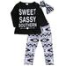 VIKING GLORY Newborn Toddler Kids Baby Boys Girls Outfits Clothes T-shirt Tops+Pants 2PCS Set