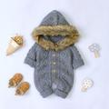 Hunpta Boy Winter Girl Jumpsuit Collar Knit Warm Clothes Sweater Baby Hooded Boys Coat&jacket