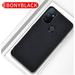 Ultra Thin Case for OnePlus Nord N100 Android Smartphone (6.5-Inch) - Plastic/Silicone/Fabric Composite Case Slim Fit Lightweight Scratch Resistant Cell Phone Cover Sleeve (Black)