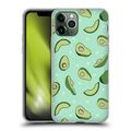 Head Case Designs Officially Licensed Andrea Lauren Design Food Pattern Avocado Soft Gel Case Compatible with Apple iPhone 11 Pro