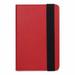 Reiko Ipad Air Or 10 Inches Tablets Universal Flip Folio Case In Red