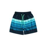 Toddler Casual Beach Swimwear Shorts Summer Boys Striped Print Swim Trunks Bottoms Kids Infant Beachwear Clothing