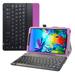 Labanema 10.1 LG G Pad 5 10.1 T600 Bluetooth Keyboard Case PU Leather Folio Stand Protective Case Cover for 10.1 LG G Pad 5 10.1 T600 (Purple)