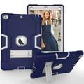 iPad 5th Gen Case iPad 6th Gen Case Dteck Heavy Duty Rugged Shockproof Stand Kids Case Protective Cover For Apple iPad 5th Gen 2017/iPad 6th Gen 2018 Navy+Gray